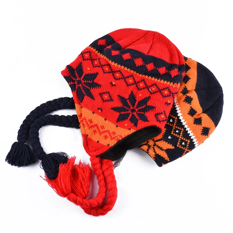 Keep Warm Children Winter Hat/Jacquard Knit Hat/Kids Beanies