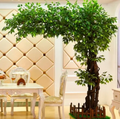 Miniature banyan tree banyan tree plant indoor artificial banyan tree