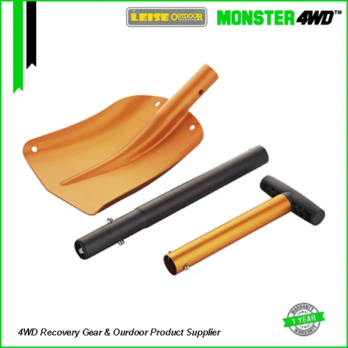 Monster4WD Powder Coated 3piece Aluminum Sport Utility Camping Shovel
