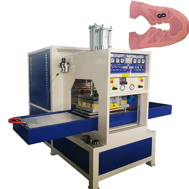8-15kw high frequency welder and cutting machine  pvc pu  eva foam shoes embossing welding machine For TPU and PU Shoes
