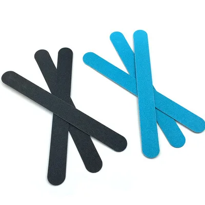 Cheap disposable custom printed round 80 100 120 150 180 240 wooden thin nail file nail