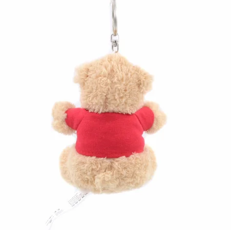 National plush bears keychain bear toy mini teddy bear key chain plush toy i love you souvenir promotion key chain toys