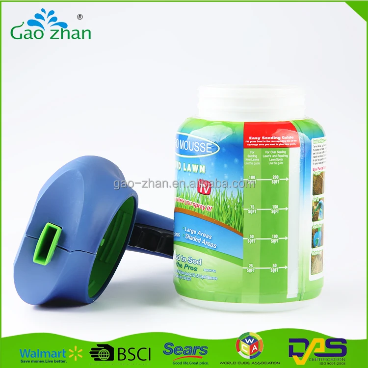 The Ultimate Home Hydro Seeding System Liquid Spray Seed Lawn Care Grass Shot