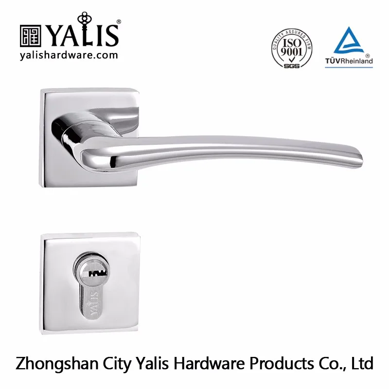 Новый Итальянский Дизайн Ванной Хром Стиль Площади Розы Дверные Ручки И Замки