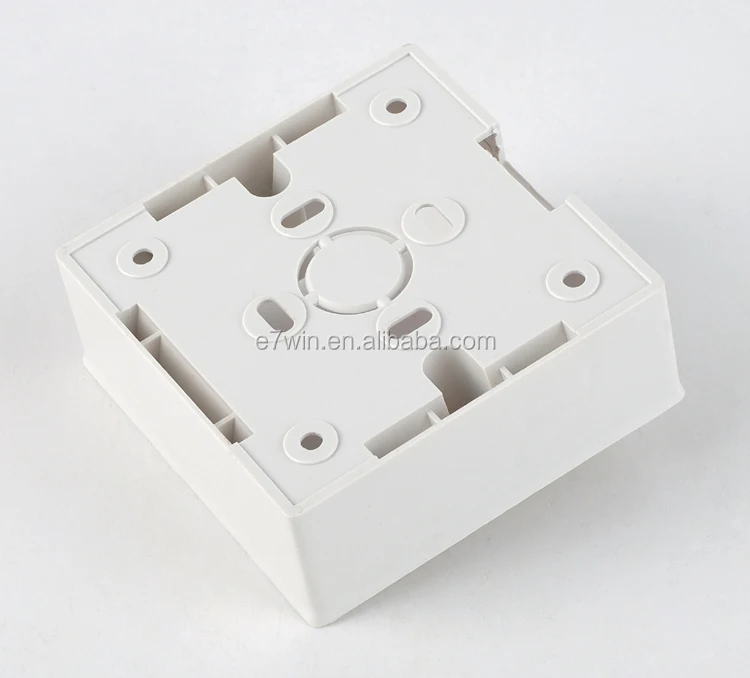 
86 Wall pad Cassette Universal White Wall Mounting Box for Wall Switch and and socket stair step light lamp mounting box 