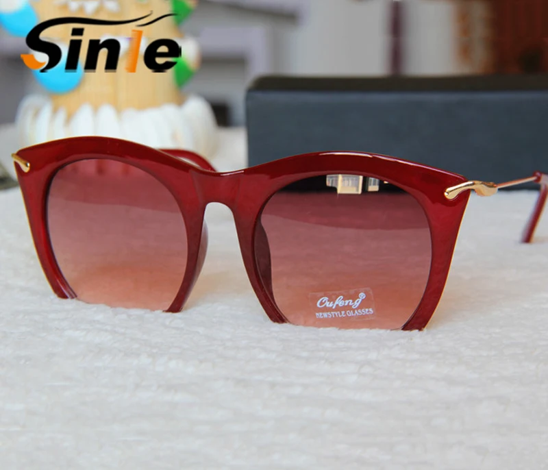 2018 Unisex Mirror High Quality Handmade Sun Glasses high quality women sunglasses