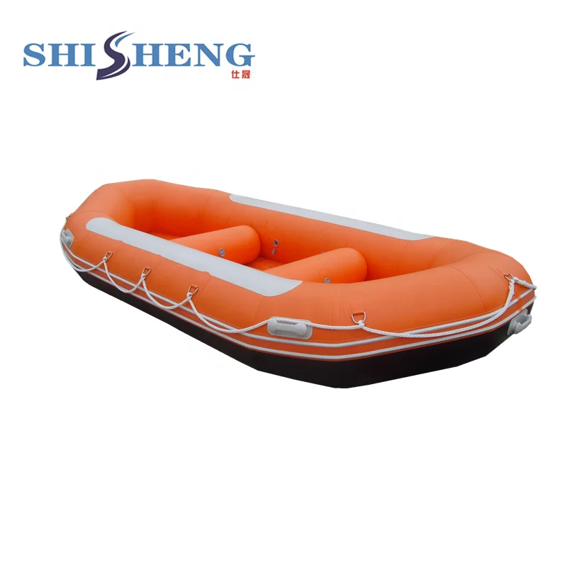 2019 Year  PVC 8 persons Self draining reinforced Inflatable River Raft For Sale