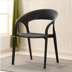 Уличный садовый пластиковый ротанговый стул, садовая мебель, Набор стульев для кафе
