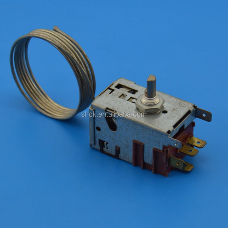 Refrigerator thermostat