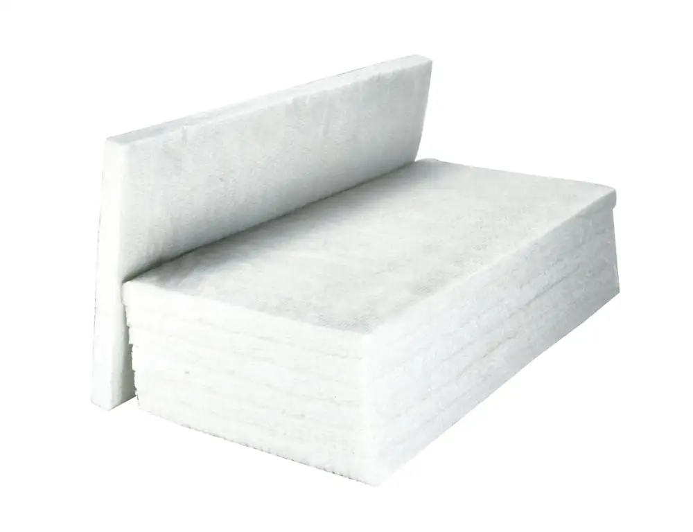 
Shenzhou Thermal Insulation Formaldehyde-free Glass Wool Rolls Thermal Insulation White Fiberglass Soundproof Glass Wool Felt 