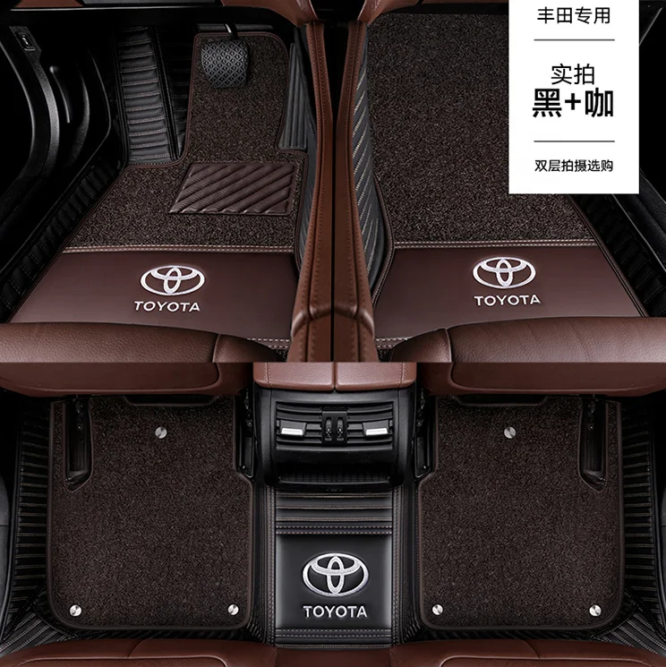 China Manufacture 3D 5D 7D Car Leather Floor Mat Car