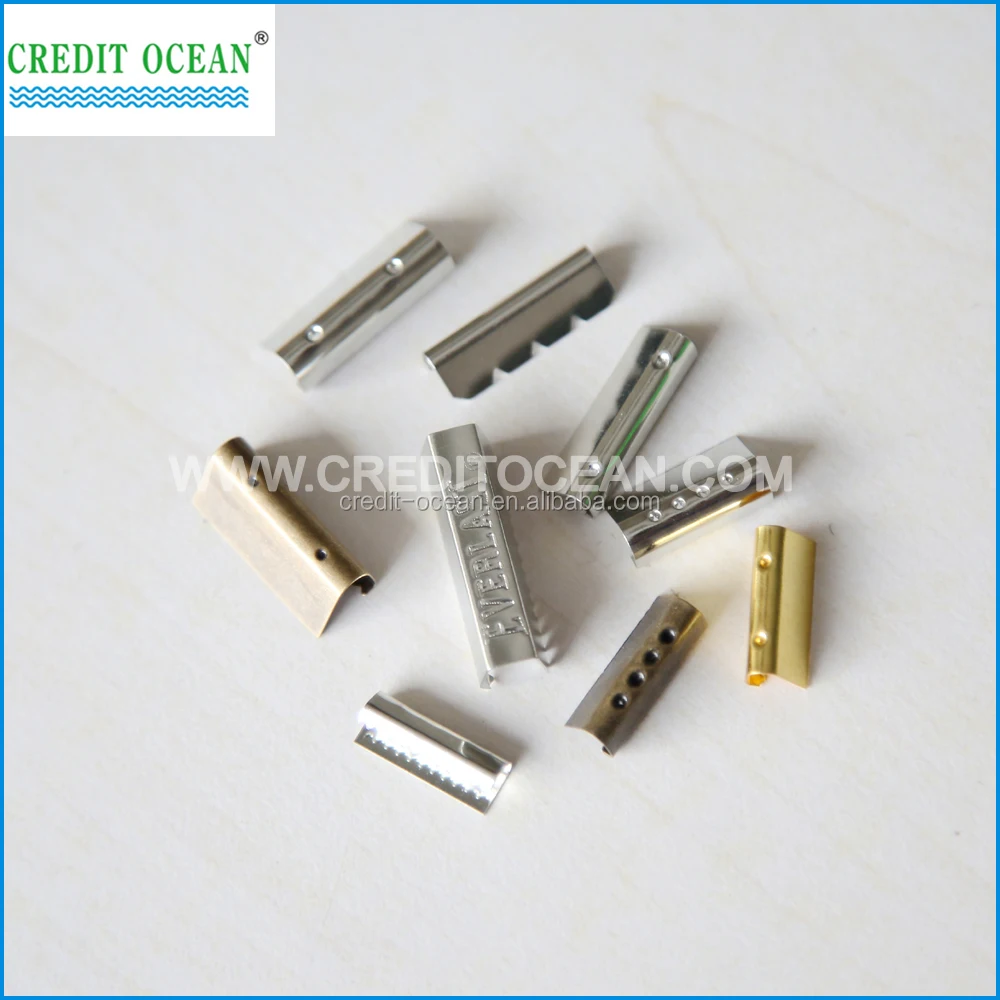 Credit Ocean metal belt tips for handbag,shoelace