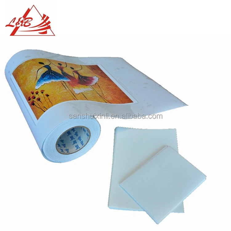 Manufacturer Self Adhesive Cold Laminating PVC film with many textures for documents, Glossy film