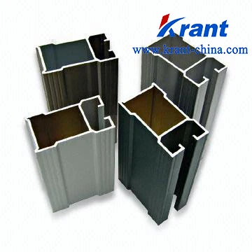 6000 series construction extruded mill finished aluminium profile to make doors and windows