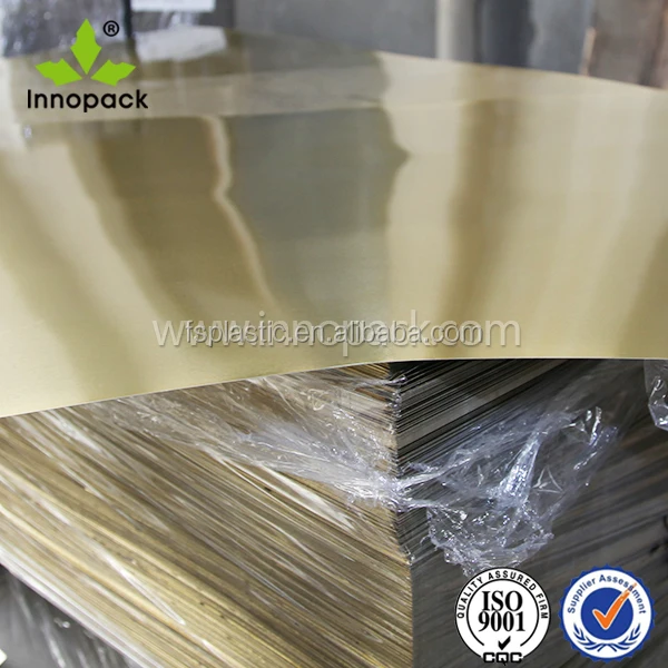  Golden lacquer олова стальной плиты лист