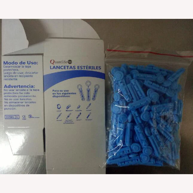 Одноразовый ланцет для закручивания крови