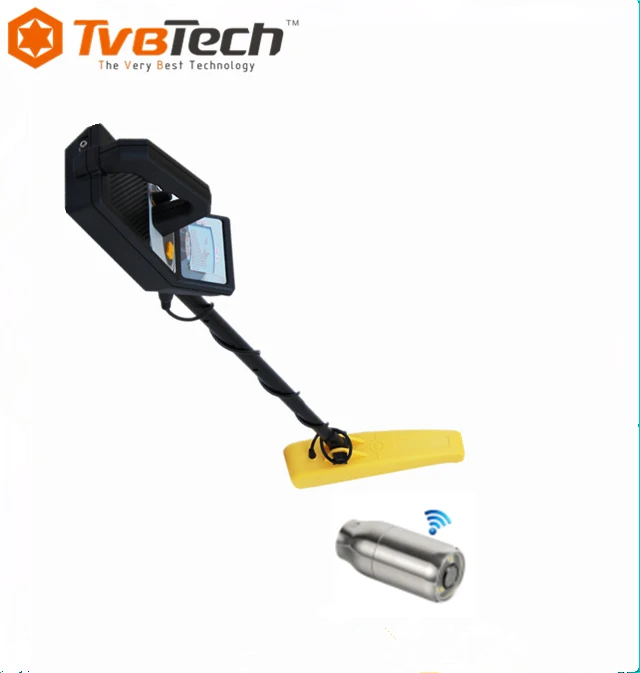 TVBTECH CCTV Pipe Inspection Camera Sewer Inspection Endoscope with Meter Counter and Sonde