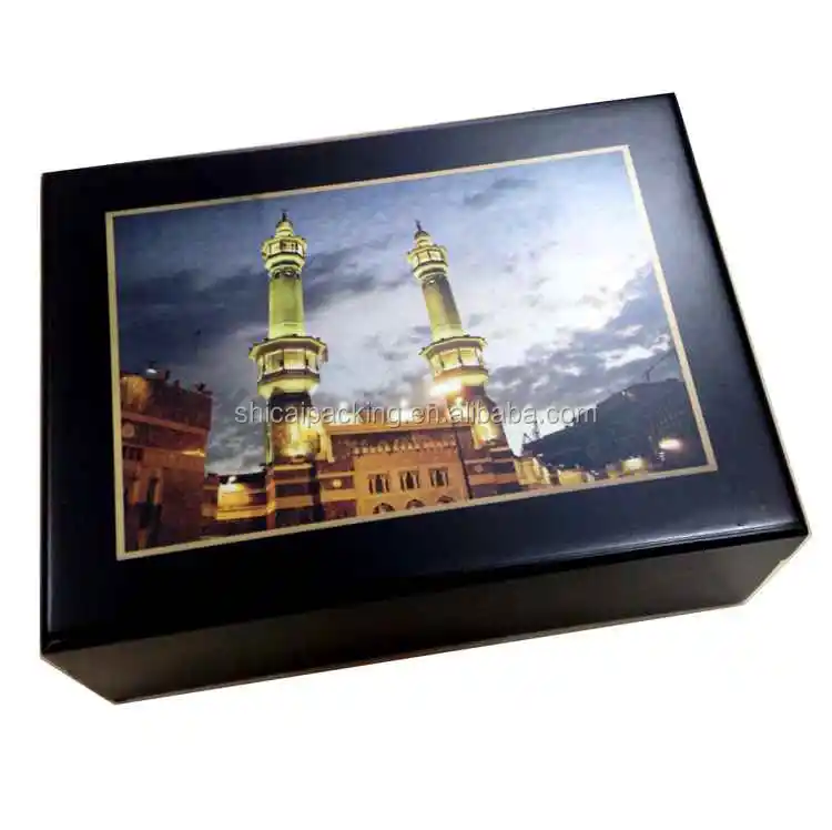 Handmade Matt Lacquered Gift Packaging Wooden Date Chocolate Box