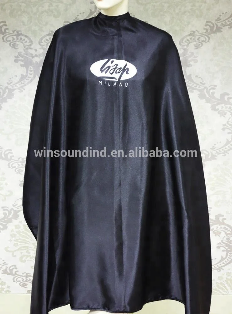 Bleach Proof Chemical Antistatic High Quality Black Cape/ AZO FREE