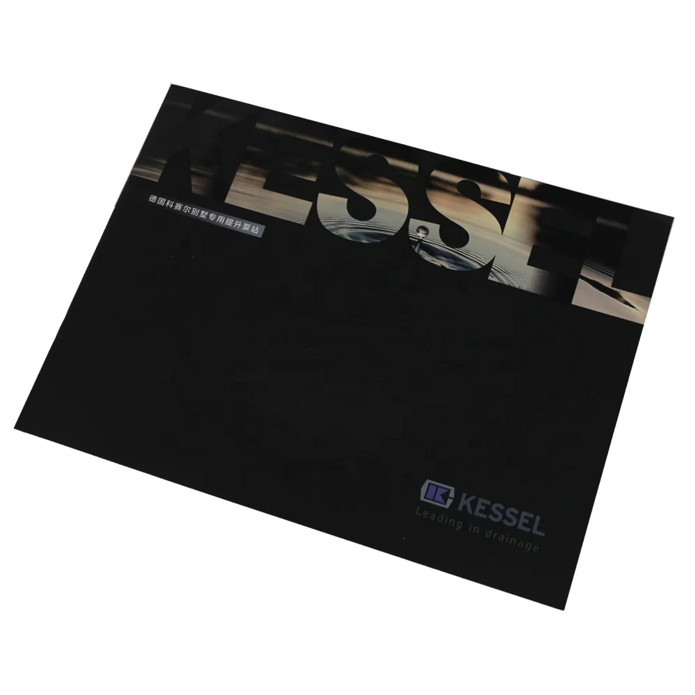 Full color pantone paper printing catalog