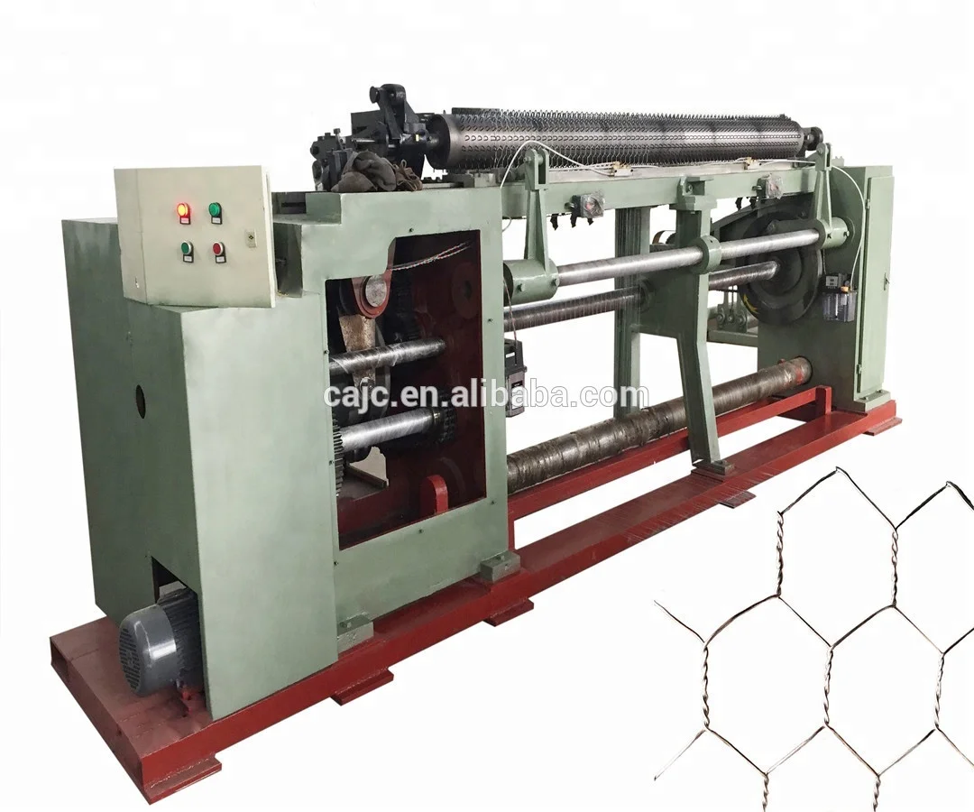 3m Width Hexagonal Wire Mesh Machine
