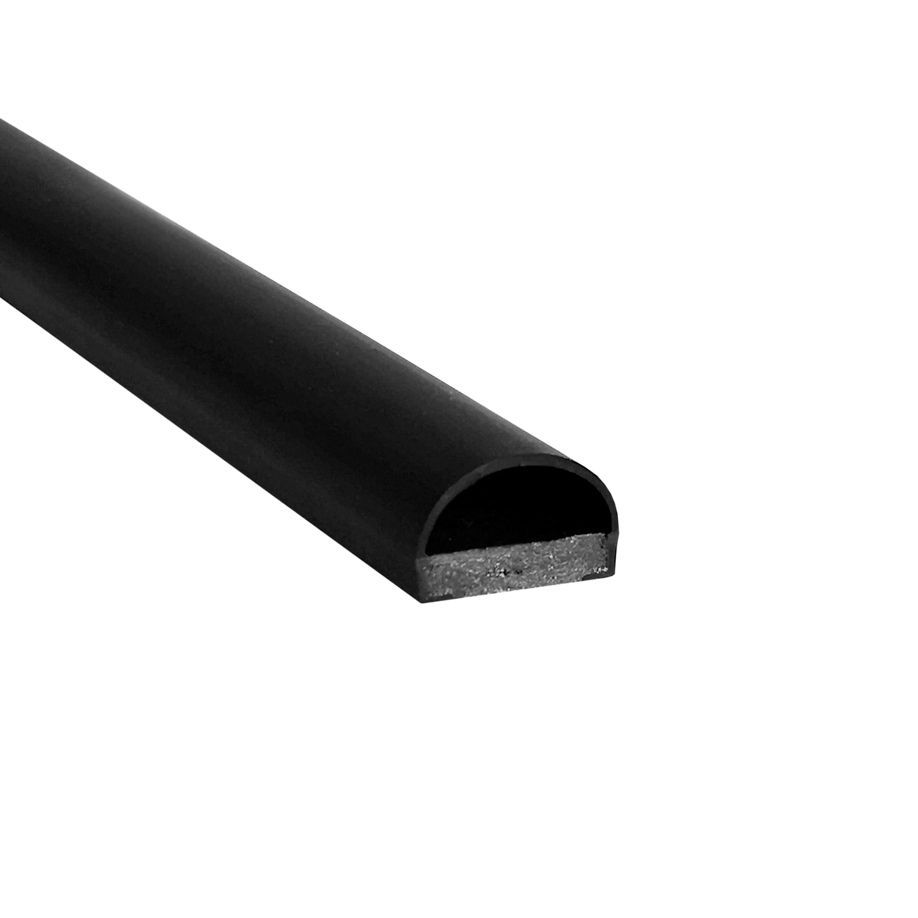 High standard Special Extrusion Fireproof Intumescent gasket rubber sliding door seal strip