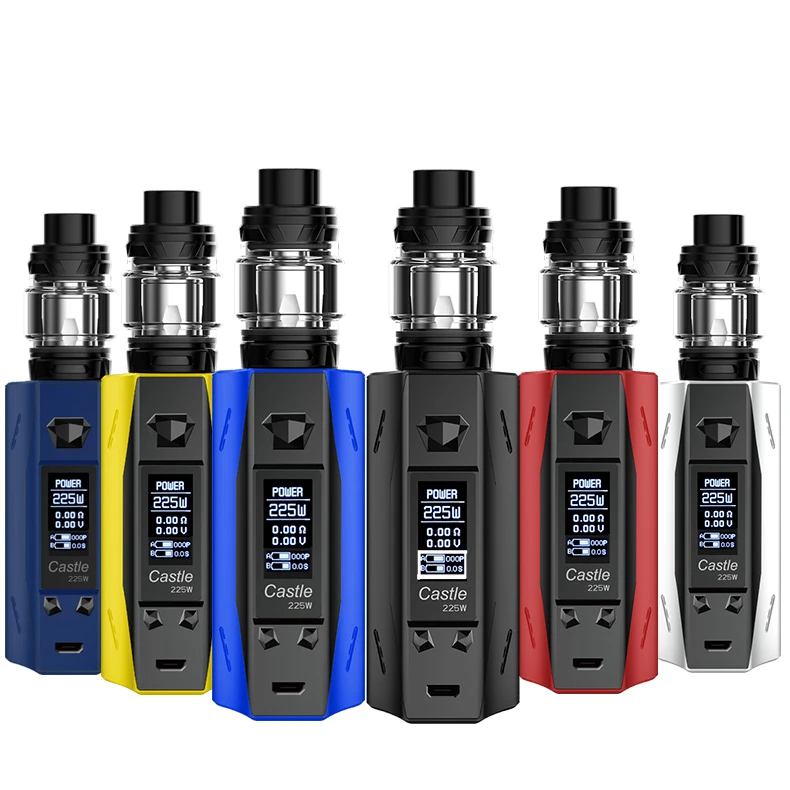 
225W High Wattage 3ml Kit with Electronic Cigarette new products smoke box mod e cigarette 