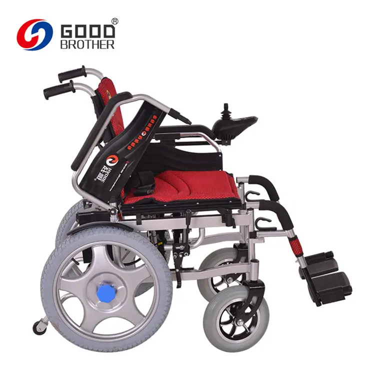 HG-W680B Folding LightWeight big rear wheels  electric Power Wheelchair