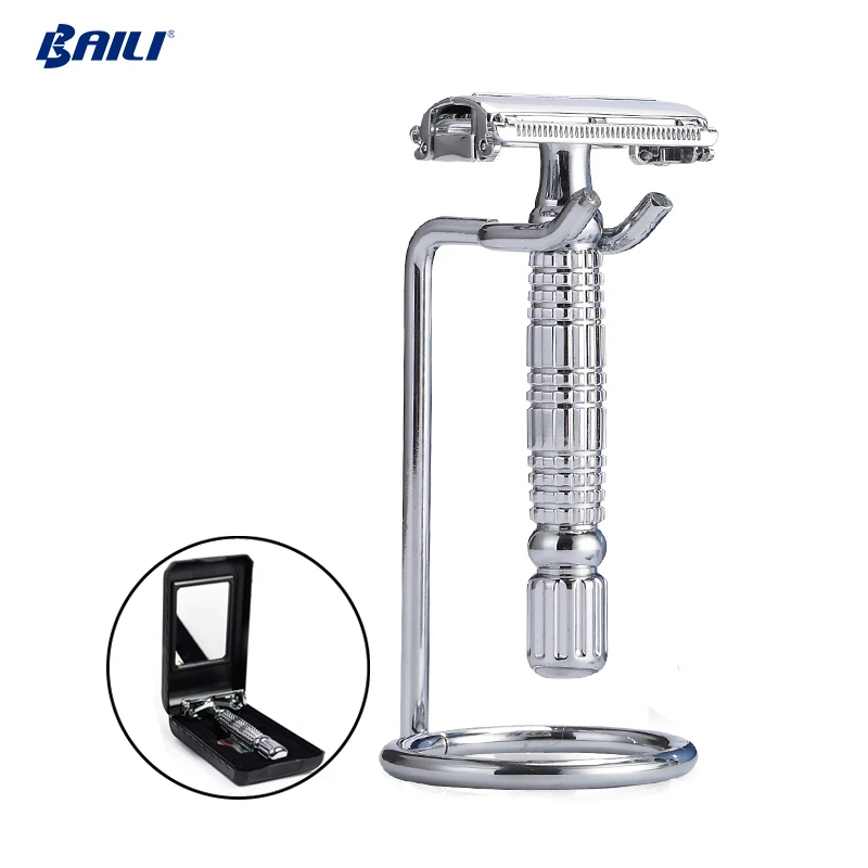 Baili Weidi Mens Under Shave Double Edge Bulk Brands Barber Razor Straight