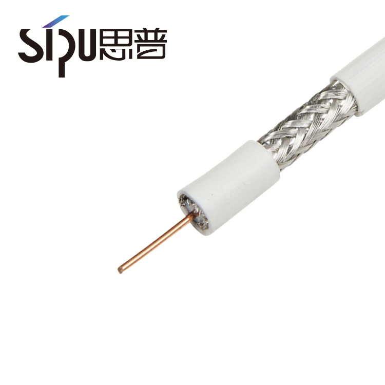 
500FT RG6 Coaxial Cable Wire Dual Shield 18AWG White Coax Satellite TV 