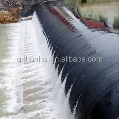
Air inflatable rubber dam 