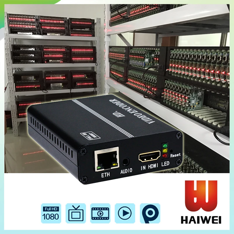 H8110AV h.264/mpeg4 hdmi кодера iptv nvr в прямом эфире потокового видео сервер hdmi rtsp live encoder