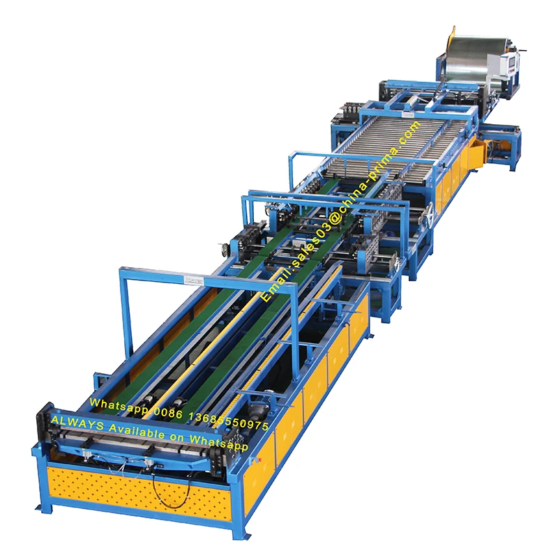 1.2mm Auto hvac duct line 5 air pipe making machine