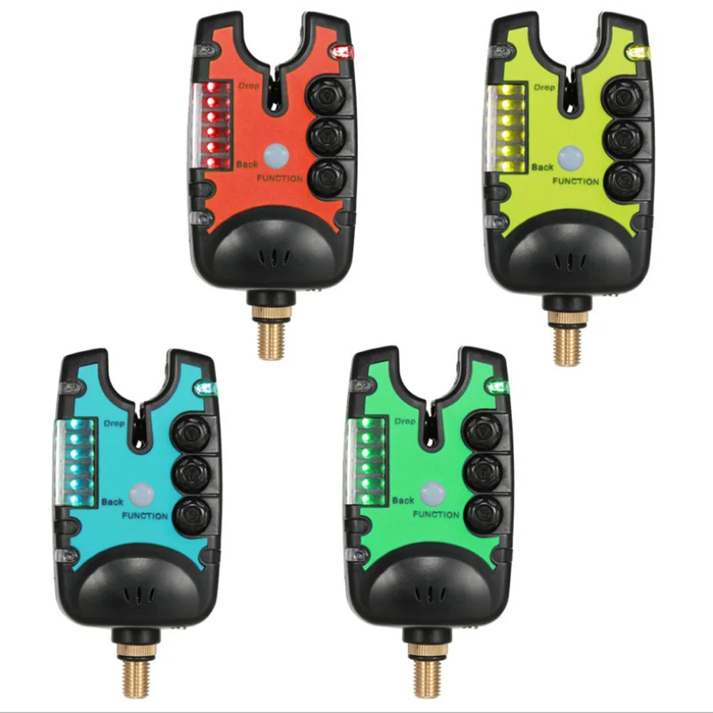 
Hot Selling Electronic Automatic Carp Fishing Bite Alarm Indicator LED Light Fish Bell 