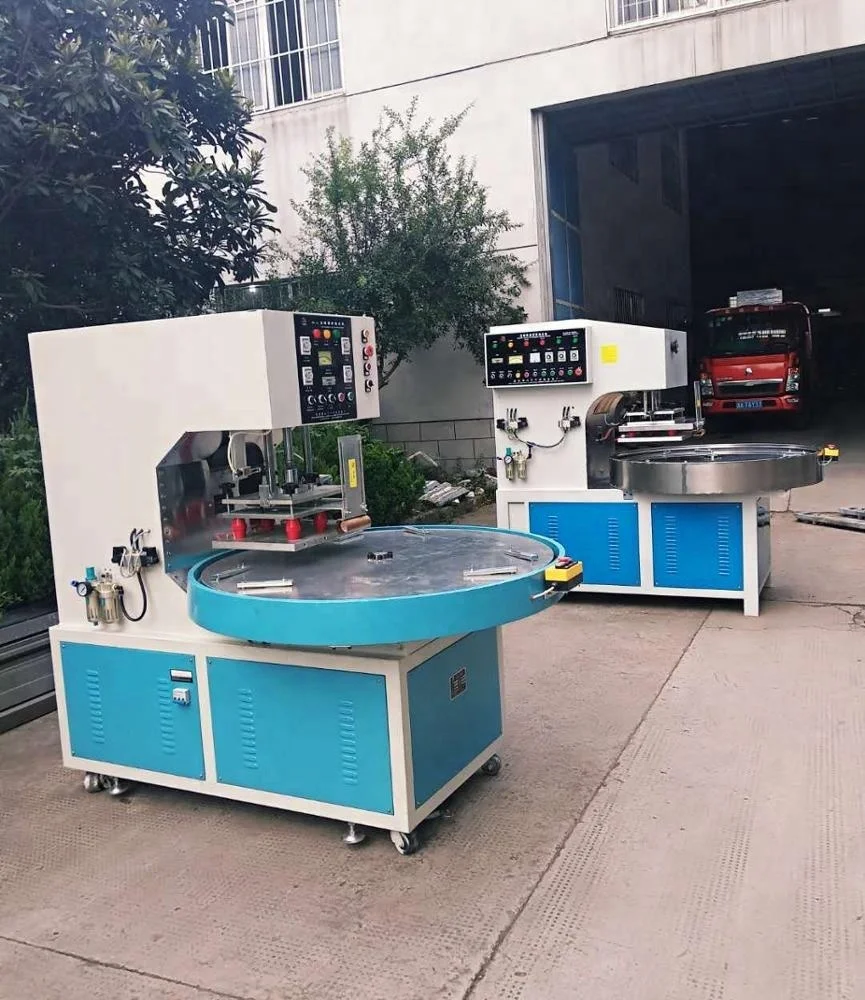 turntable HF welding machine with PLC controlled cheaper price
