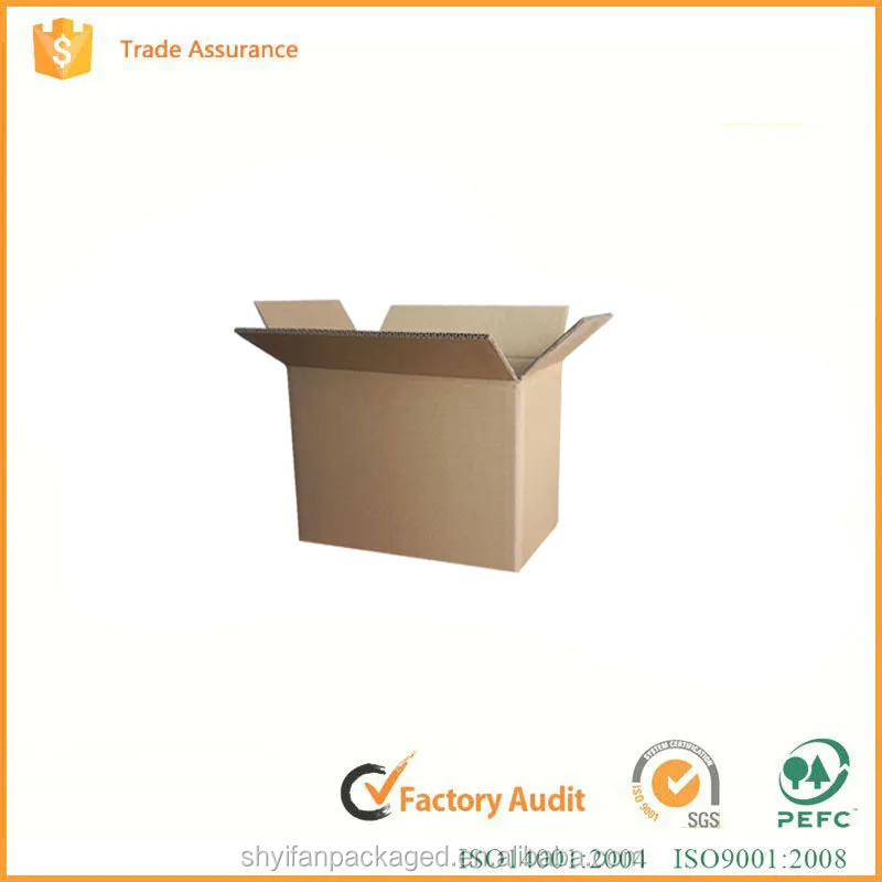 Пользовательские большой гофрированный пользовательские прочный картон перемещения упаковку
