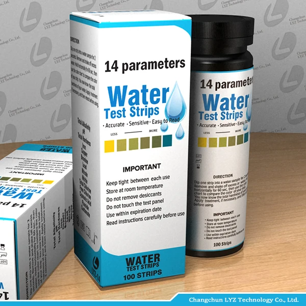 14 in 1 water quality test strips