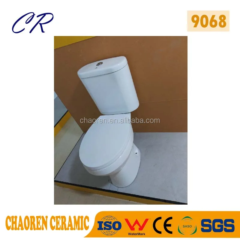 two-pieces wc Middle East bathroom chinese supplier toilet bowl integrated twyford toilet WC die Toilette