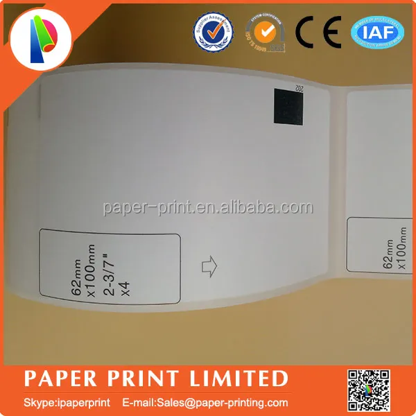 DK 11202 Die-Cut shipping label Compatible Labels 62 x 100mm, 300 labels per roll ( Without Cartridge)