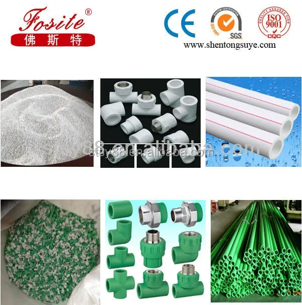 PPR Material Female Thread 90 Degree Elbow Pipe Fitting for Water Composed of PP PC AS PPS