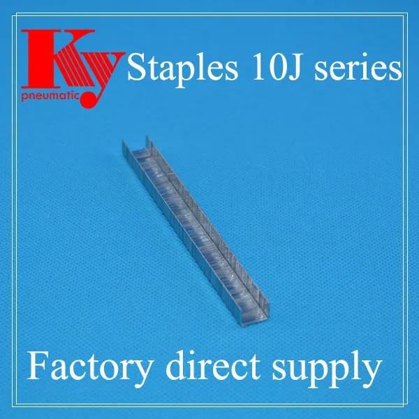 1013J Model KY Staple Silver Surface Pneumatic Fastener U Type Nail