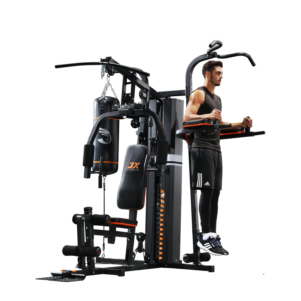 
Manufacturer Supply Three Station Home Multi Gym Indoor Fitness Equipment 