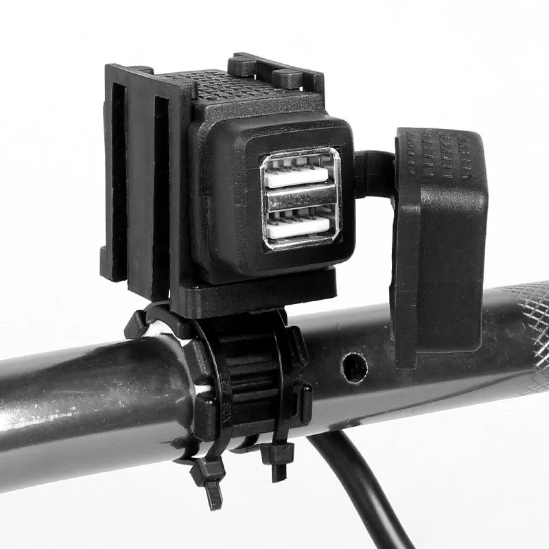 12v to 24v waterproof cargador usb doble motocicleta for cellphones