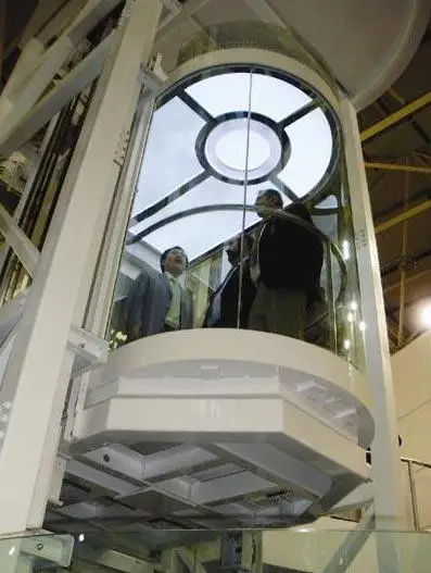 
Top quality Round glass Cabin Panoramic elevator 