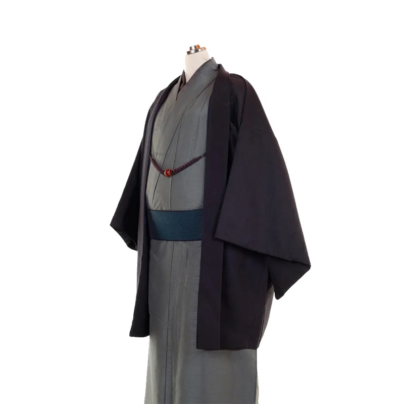 
Japanese traditional warrior silk cotton formal men wear Kimono Yukata bath robe performance wear customize ethnic costume 