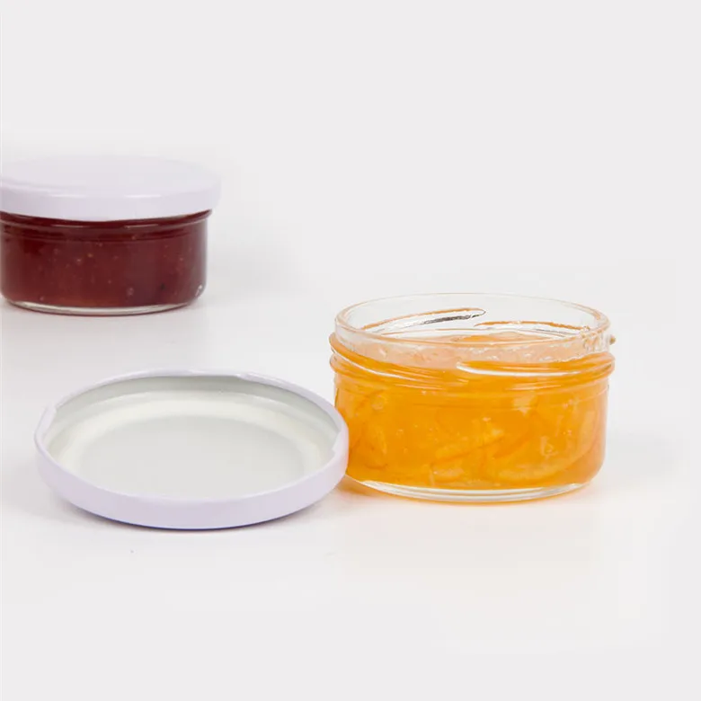 60ml 2oz  glass caviar jars