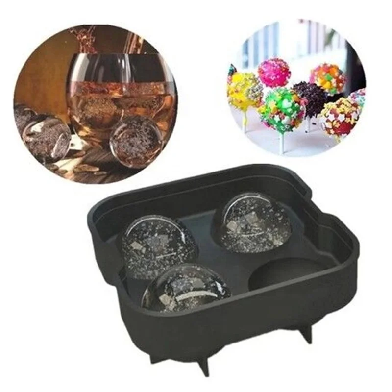 Силиконовая форма для льда «чайник пресс-формы форма для льда для виски высокого давления для приготовления шариков