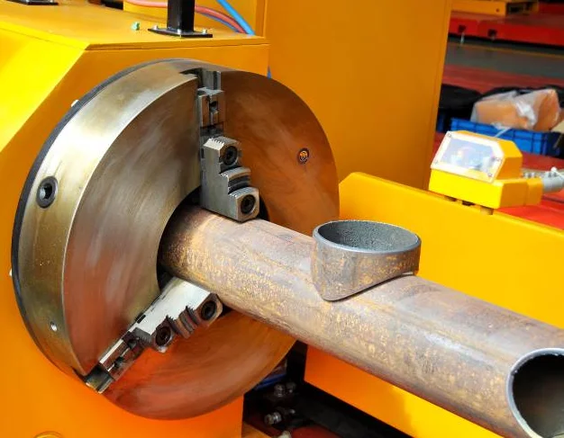 CNC Plasma Pipe Cutter 2 Axis automatic pipe cutting machine