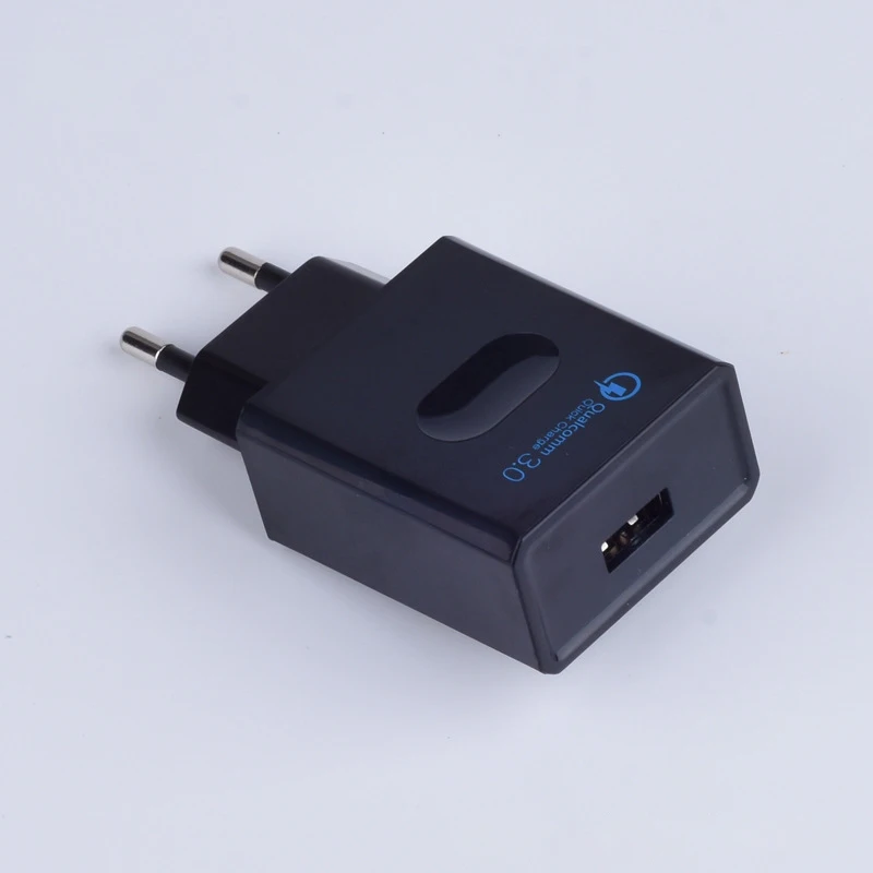 Зарядное устройство USB QC3.0 18 Вт быстрая умная Зарядка для телефона 5 В 3 А 9 2 12 1 ЕС США Австралии
