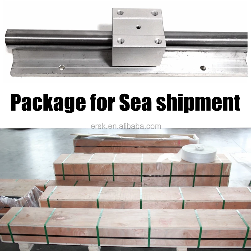 
SBR16SUU Polished surface Hiwin linear rails guide 